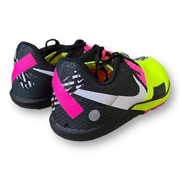Nike Rival Waffle 6 Cross Country Volt Black Pink DX7998-700 size 7/ 8.5 Womens - Picture 6 of 9